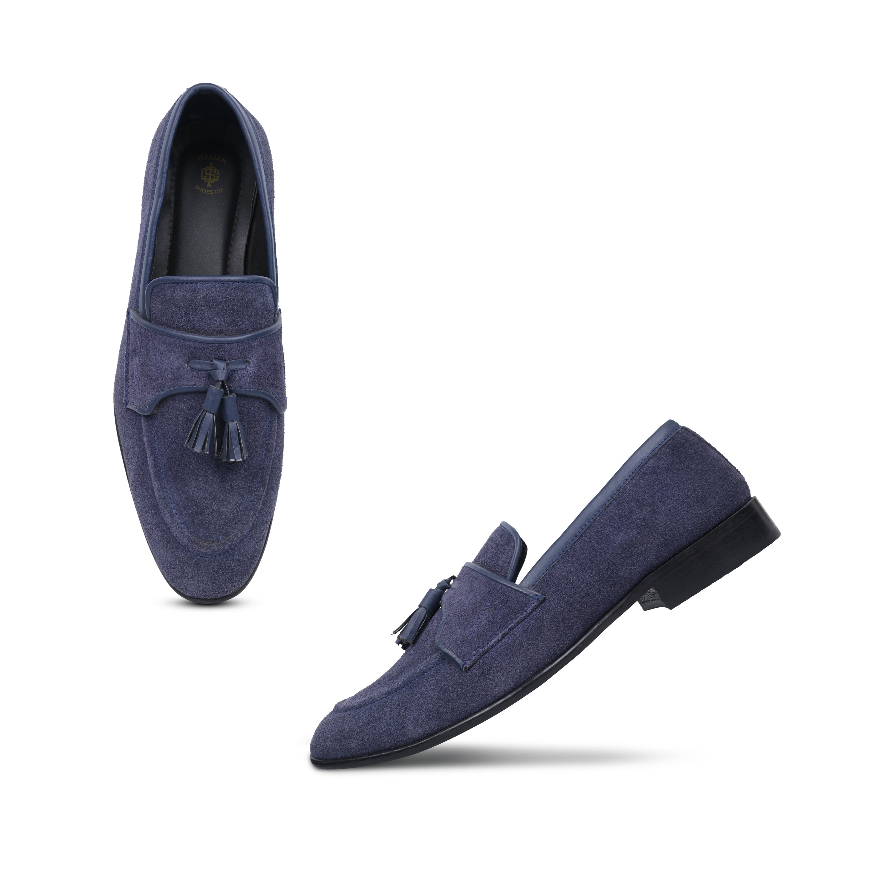 Suede Tassel Loafers