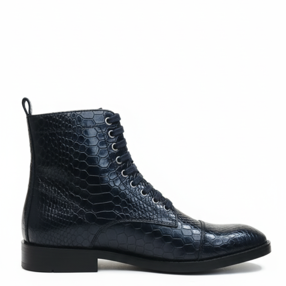Darken Serpente Luxe Lace-Up Boots