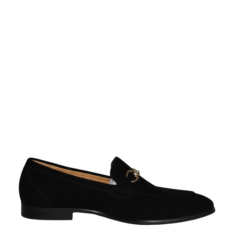 Royale Suede Italian Horsebit Loafers