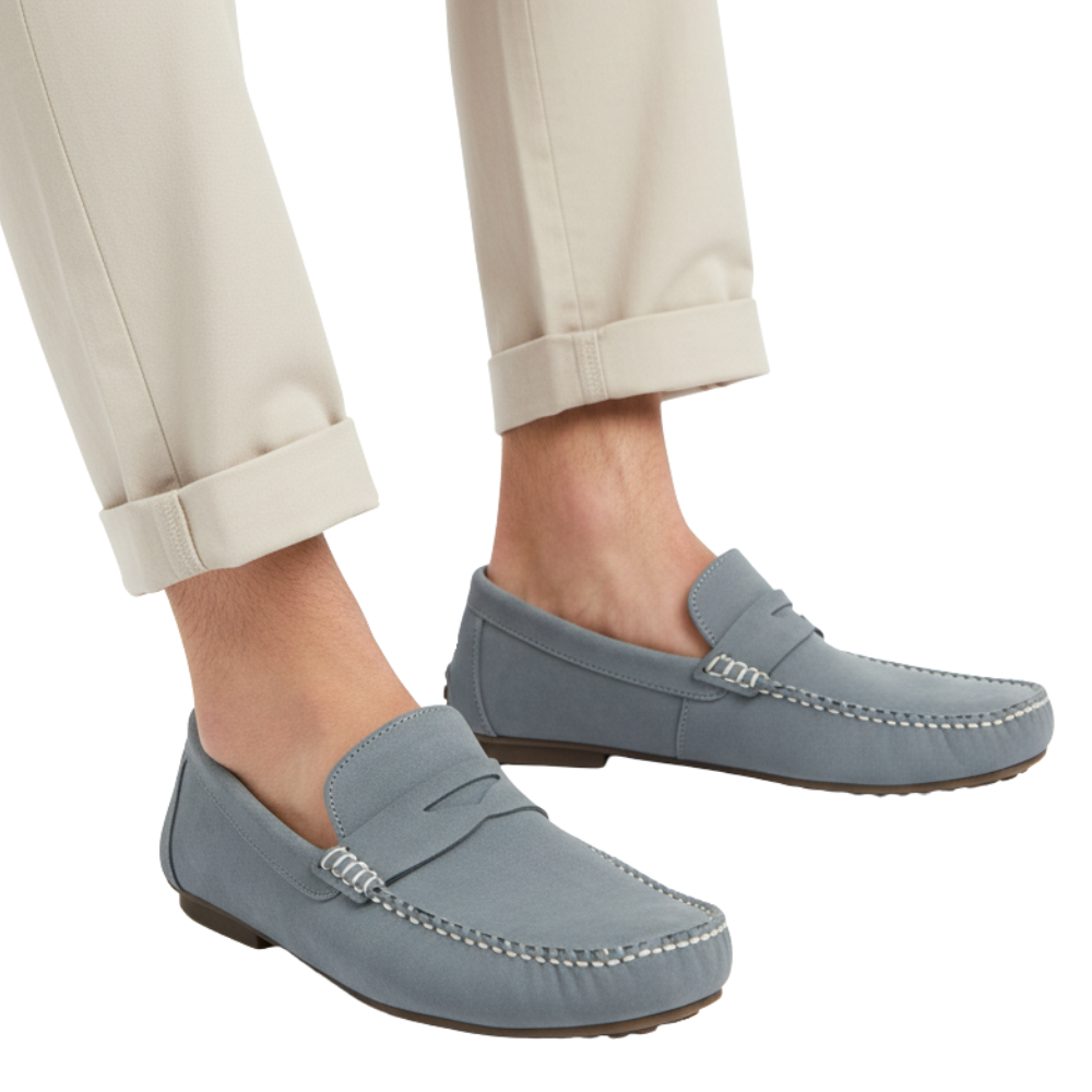Ocean Crest Classic Penny Stitch Driver Loafers