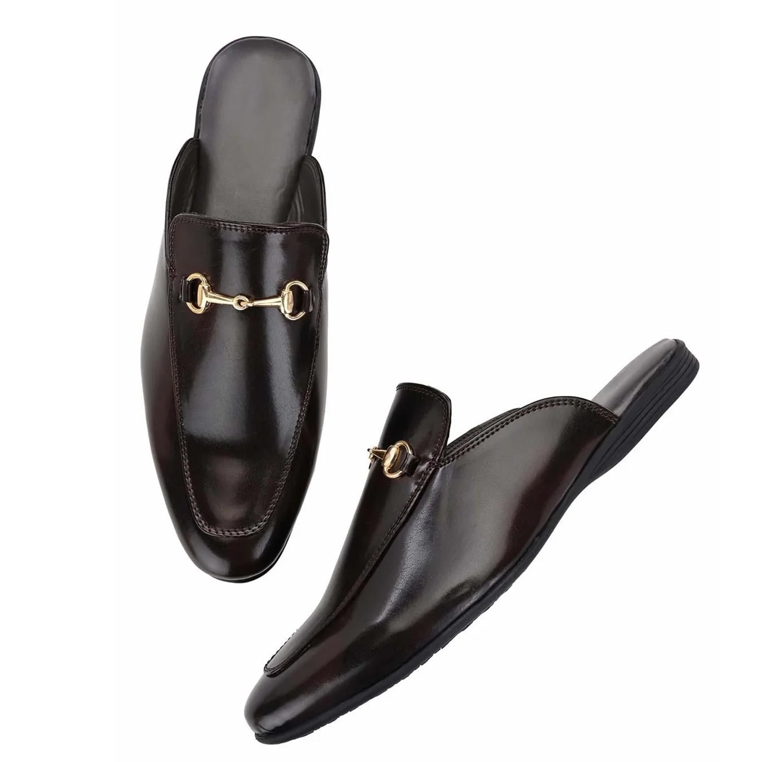 Horsebit Buckle Mules