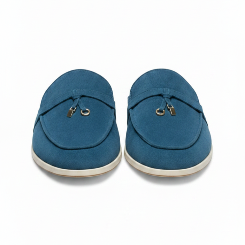 Elvaro Tassel Detail Comfort Daily Wear Mules