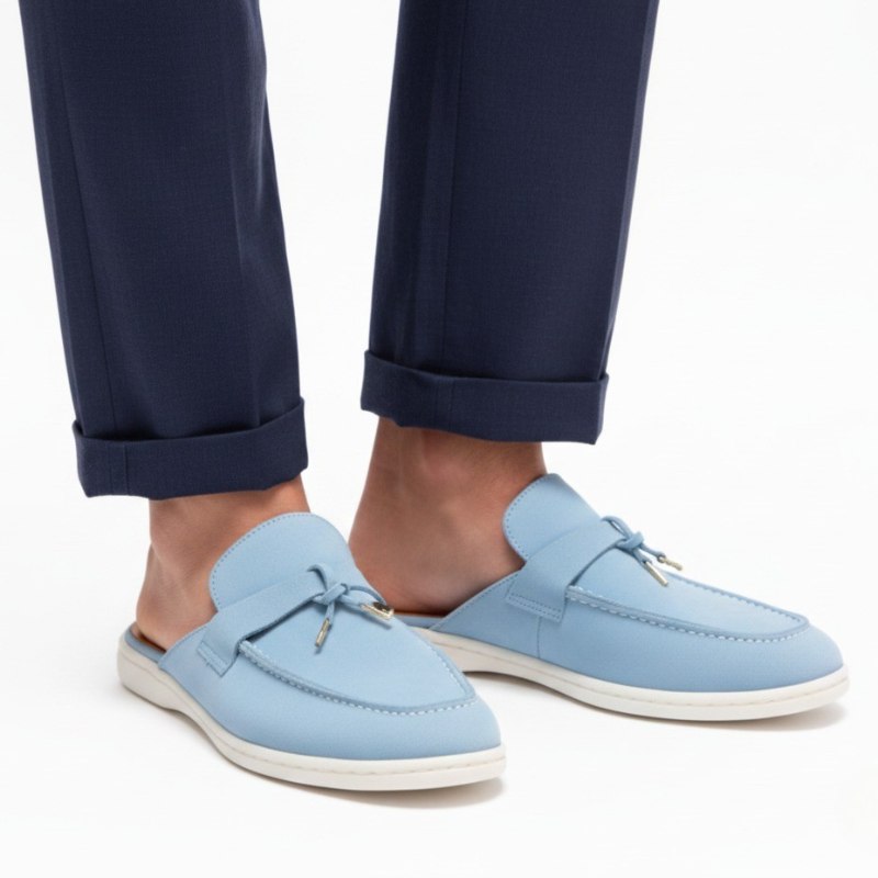 Elvaro Tassel Detail Comfort Luxe Mule