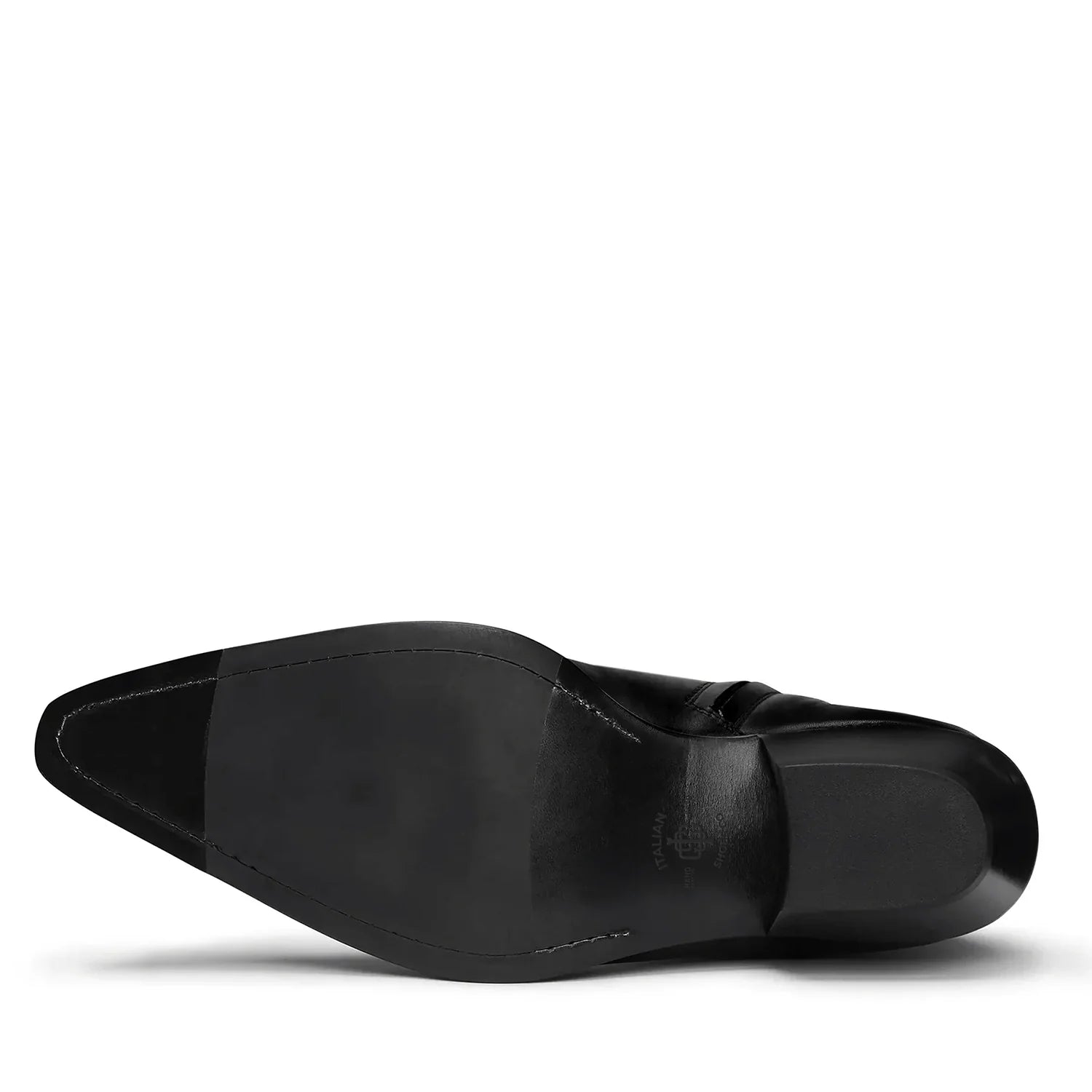 Side Zip Western Boot - Hand-Dyed Leather