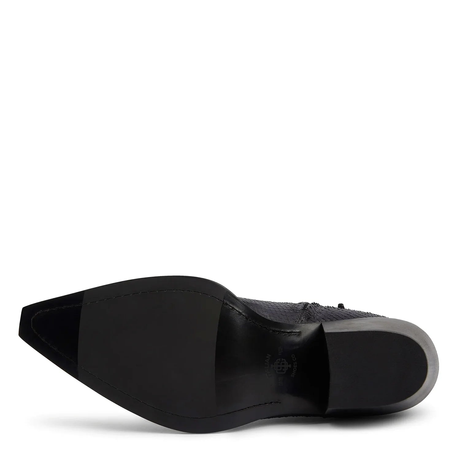 Raven Python Hand Dyed Leather Shoe for Men