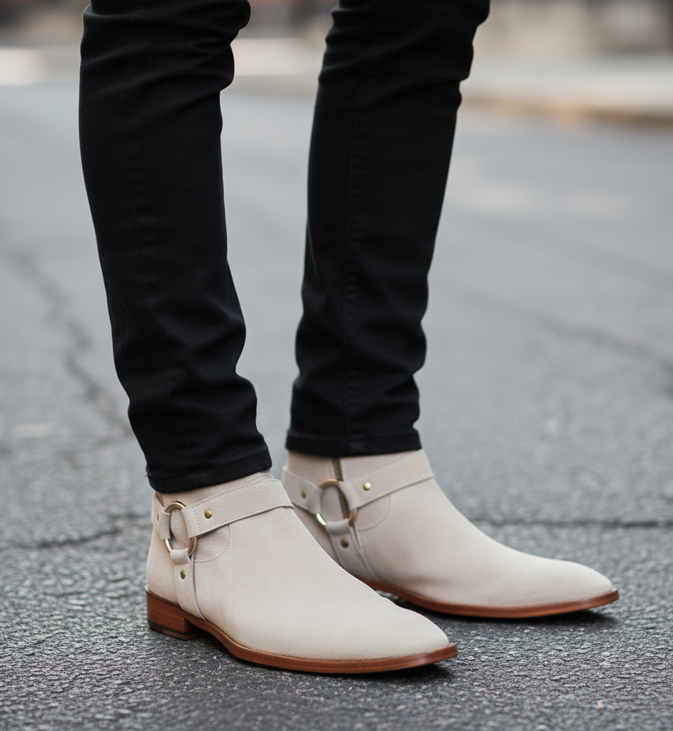 Chelsea Boots in Suede Leather