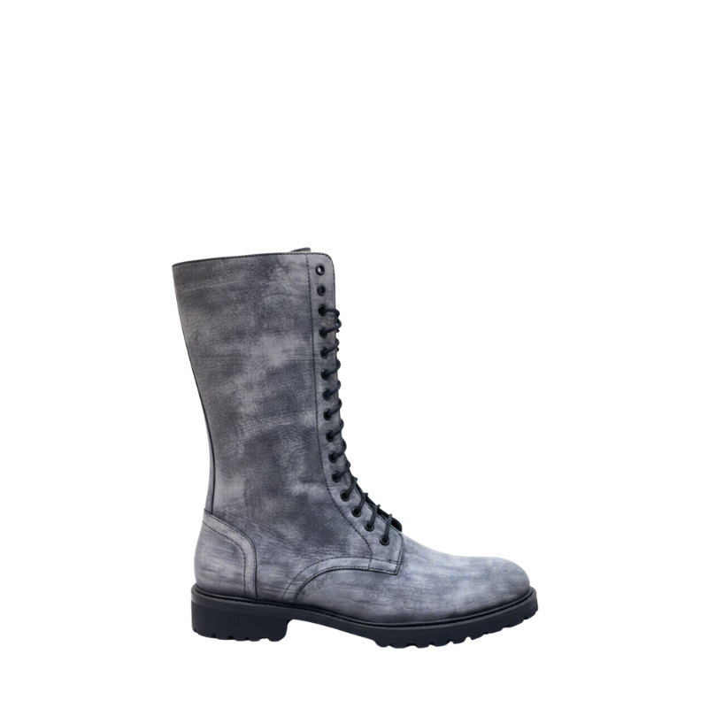 Grand Storm Lace-Up Combat Boots