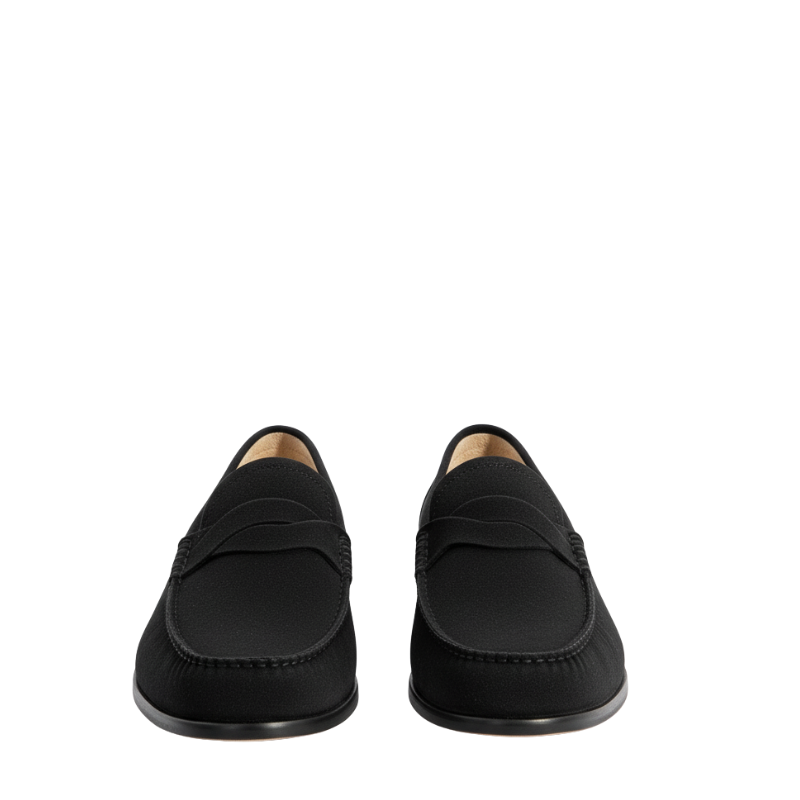 Luxury Suede Heritage Penny-strap Moc Loafers