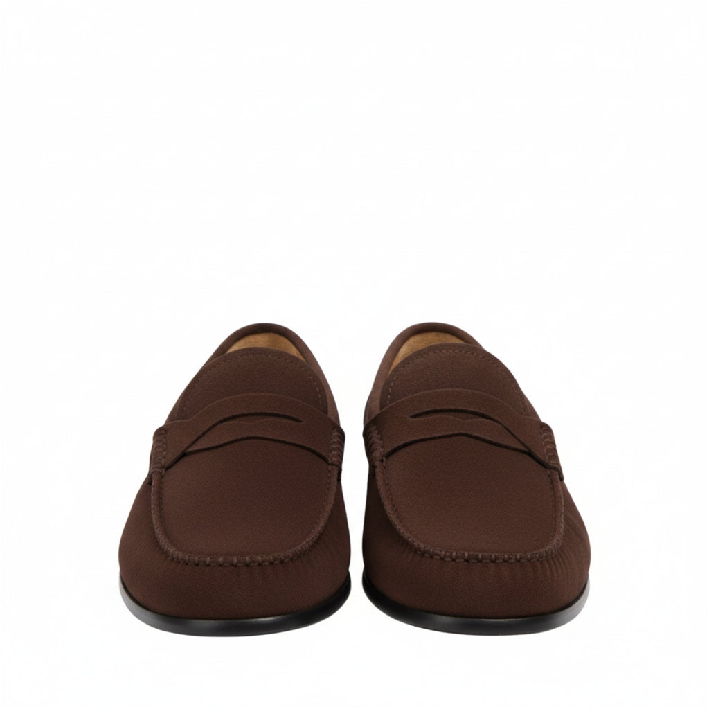 Luxury Suede Heritage Penny strap Moc Loafers
