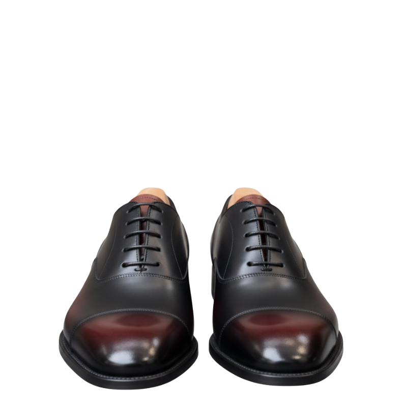 Regal Prime Noir Cap Toe Oxfords