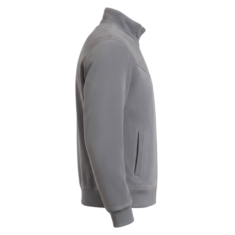 Men’s Premium Suede Bomber Jacket