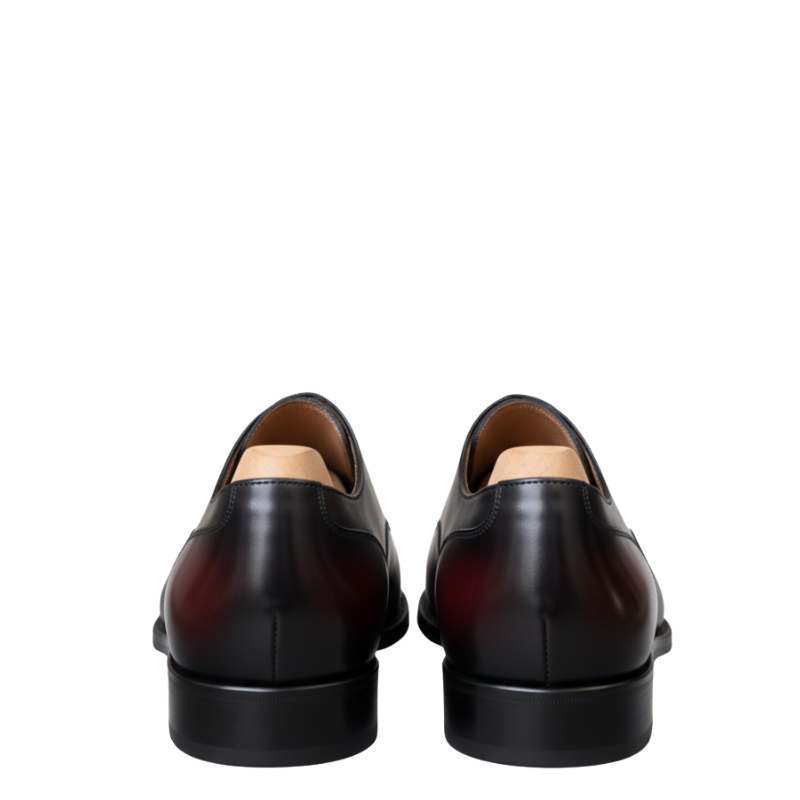 Regal Prime Noir Cap Toe Oxfords