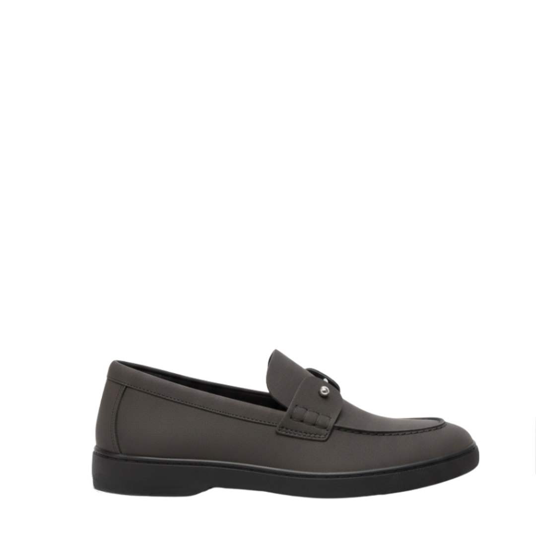 Regal Suede Metal-Bit Loafers
