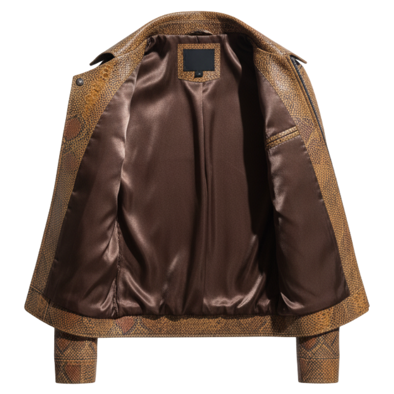 Dark Hawk Moto Leather Jacket