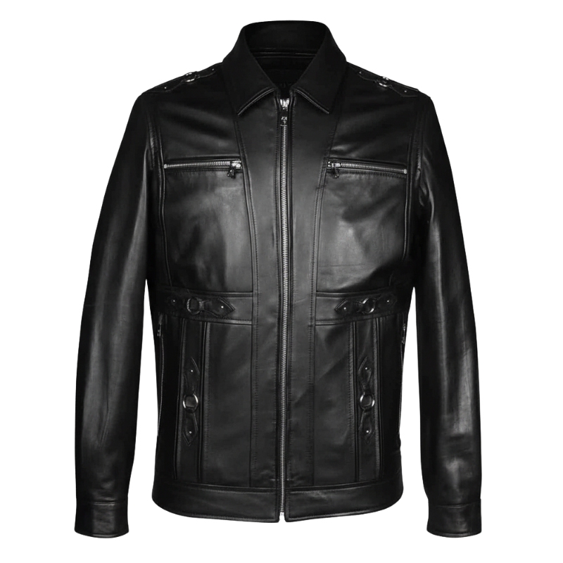 Obsidian Vanguard Rebel Leather Jacket