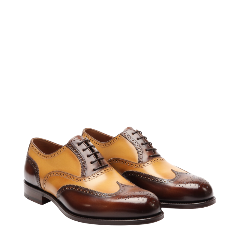 Mens Regal Two Tone Oxford Brogues
