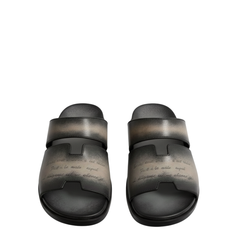 Italian H cut Design Luxe Slippers