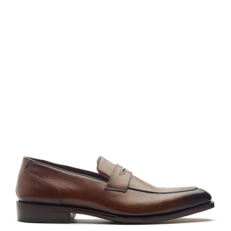 Handmade Solid Leather Penny Loafer