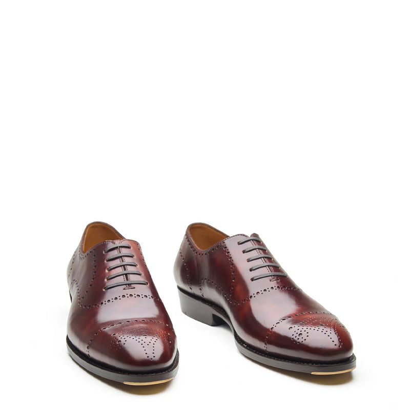 Constello Faux Cap-toe Semi Brogue Shoe