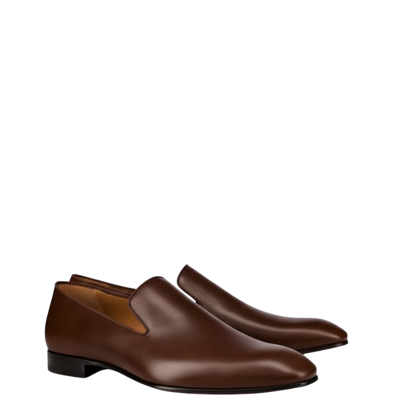 Luxurious Leather Slip-on Loafers