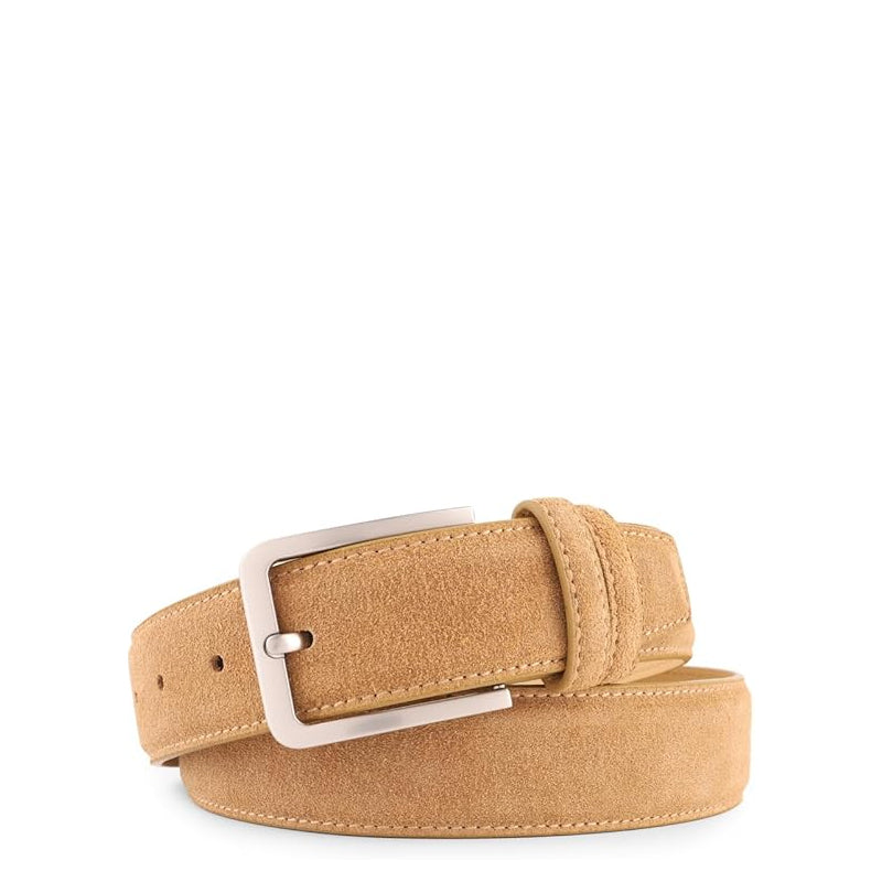 Classic Suede Leather Blue Belt