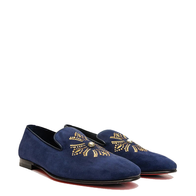 Maroon Suede Slip-on Loafer Men Shoe