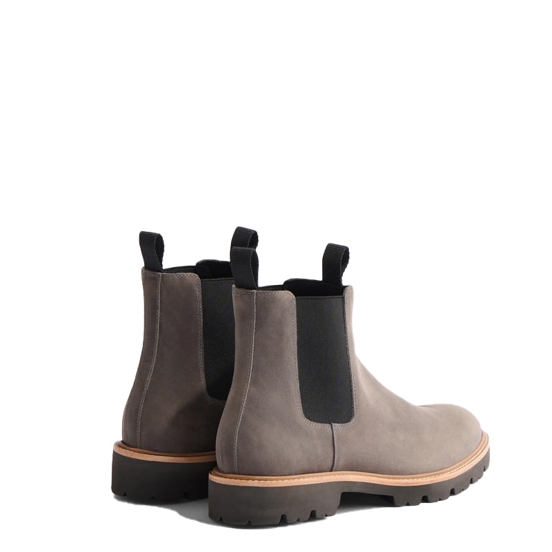 Midnight Double Strip Leather Chelsea Boot