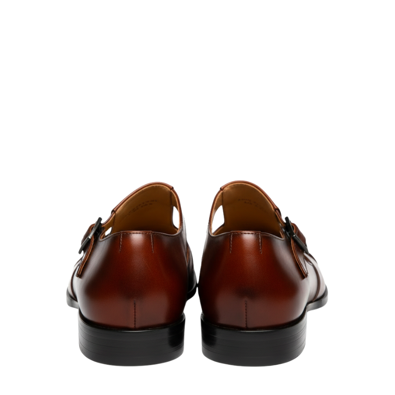 Imperial Cross-Strap Monk Sandals