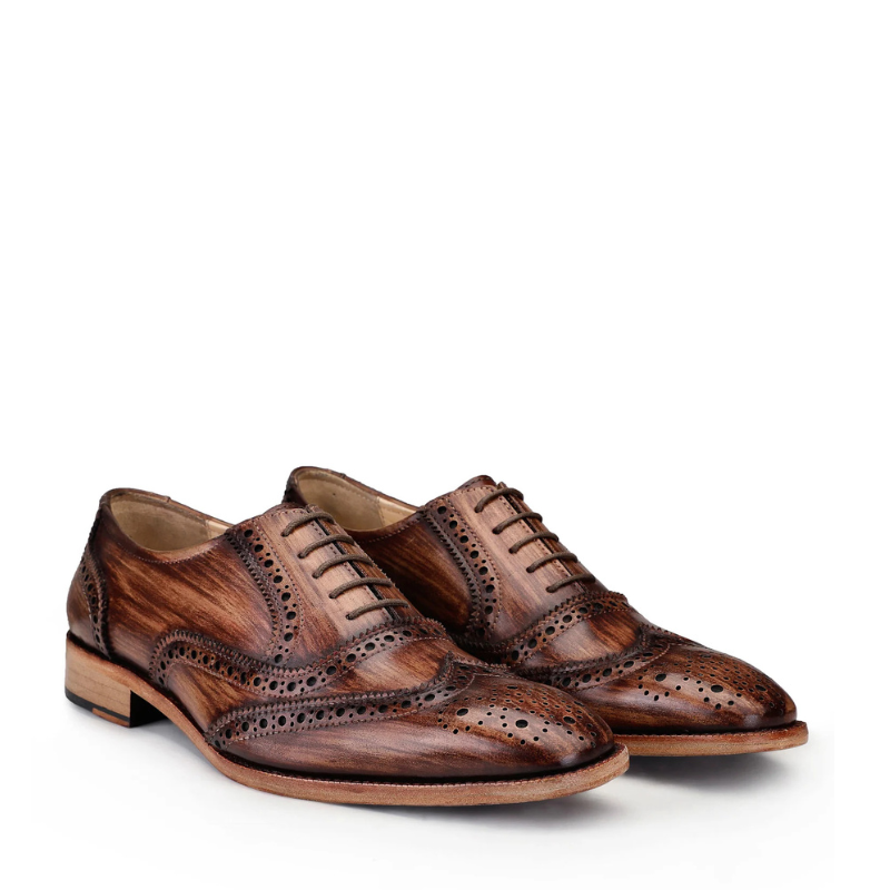 Imperial Walnut Heritage Wingtip Brogue Oxford