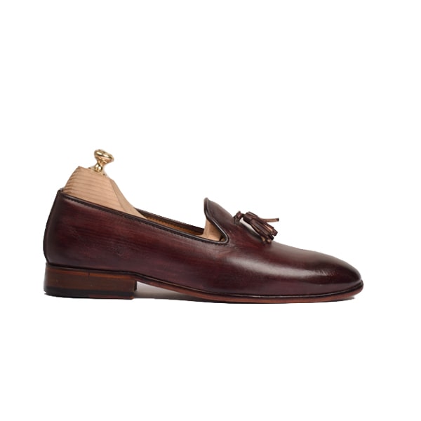 Tassel Leather Loafer 155