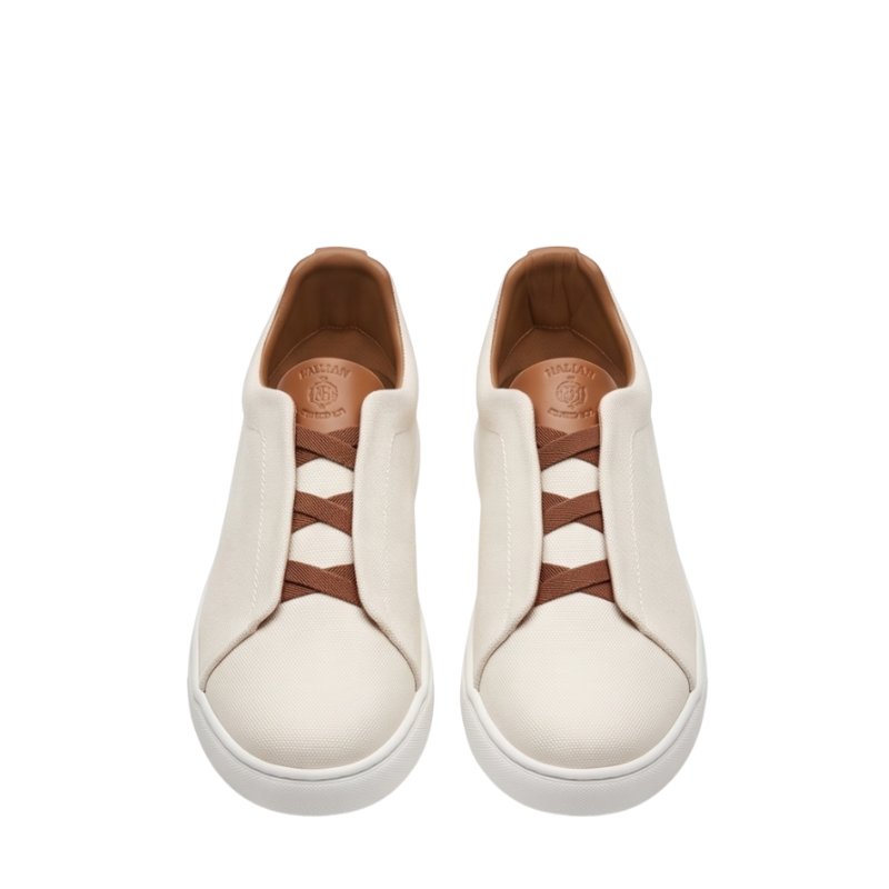 Italian Craft Canvas Triple Stitch Sneaker