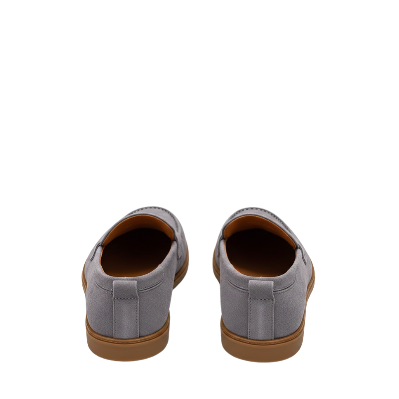 Italian Craft Elegance  in Suede Loafer