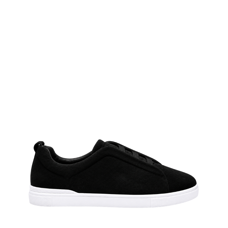 Italian Craft Luxury Suede Triple Stitch Comfort Sneaker