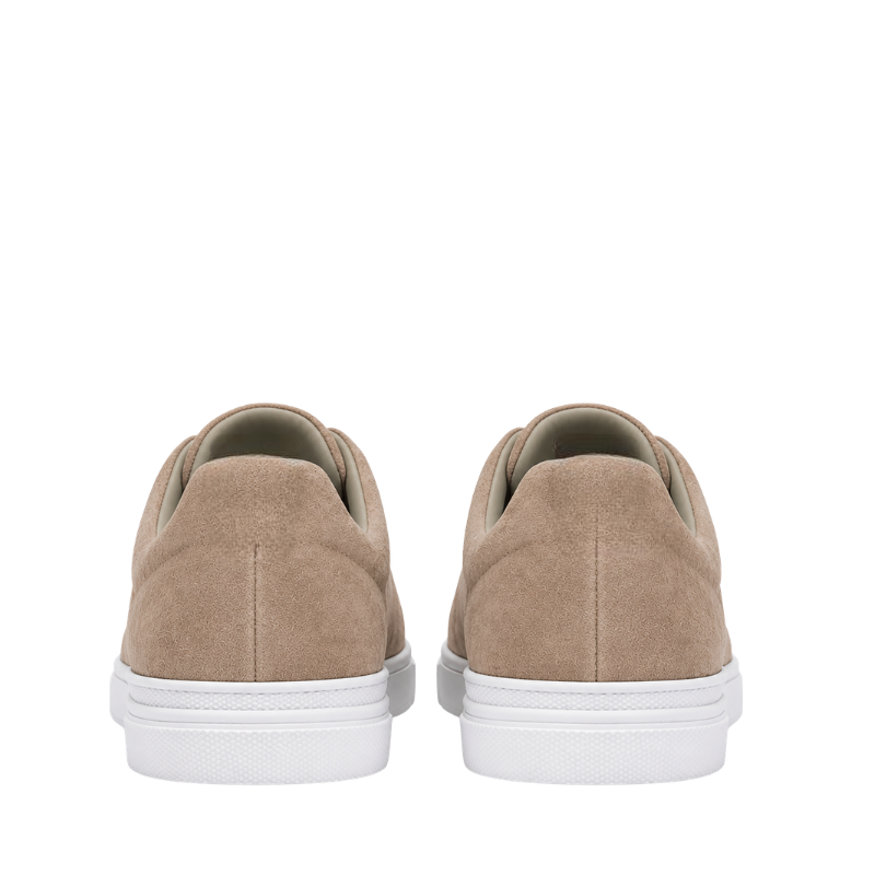 Italian Craft Luxury Suede Triple Stitch Comfort Sneaker