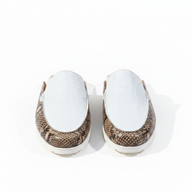 Italian Craft Serpent Luxe Mule