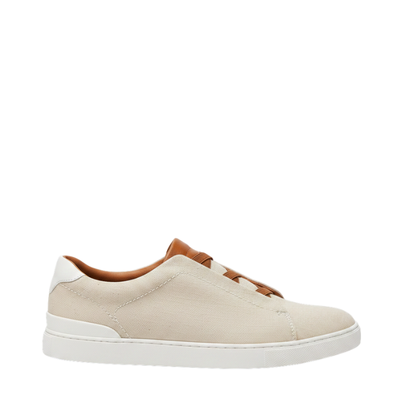 Italian Craft Smooth Finish Slip-on Prime Suede Triple Stitch Sneakers