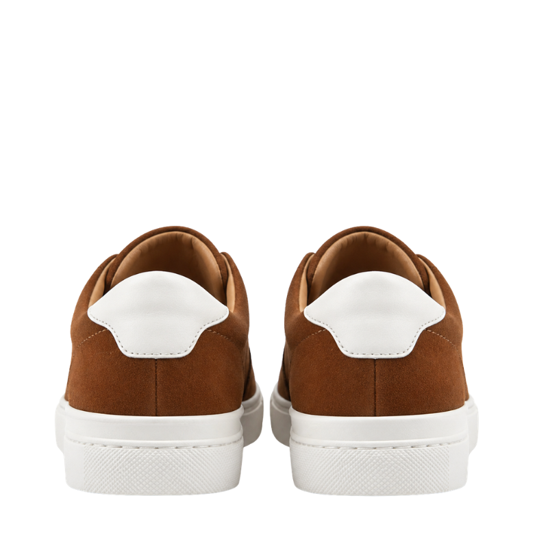 Italian Craft Smooth Finish Slip-on Prime Suede Triple Stitch Sneakers