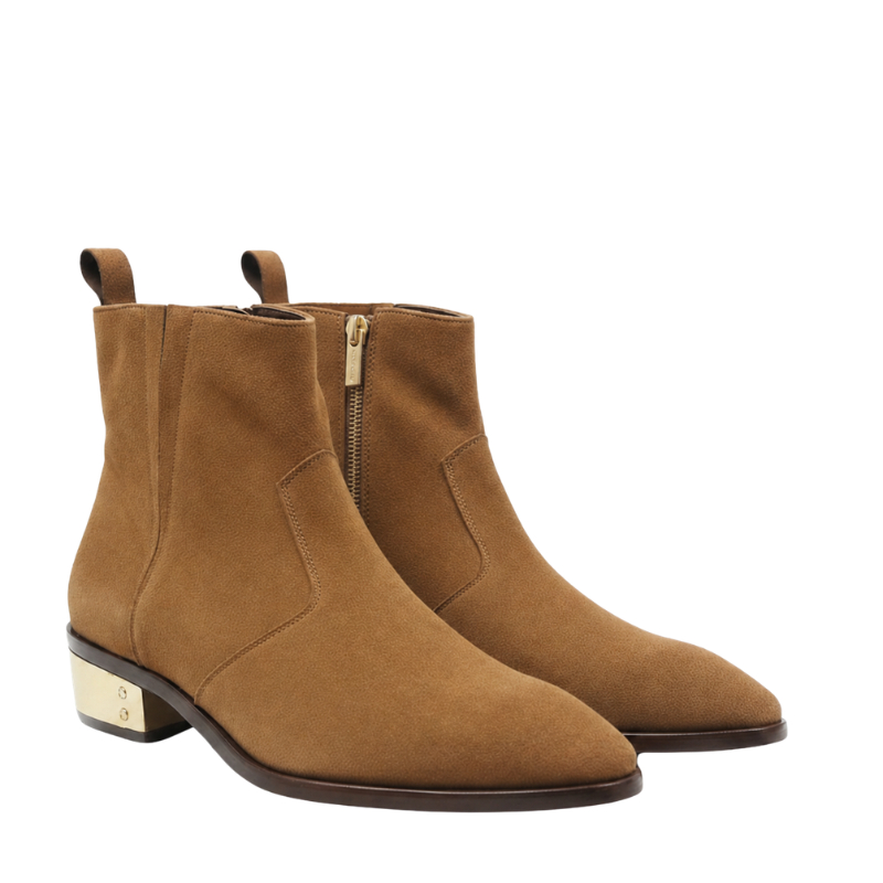 Italian Crafted Suede Ludhovic Chelsea Boots