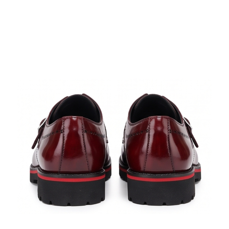 Italian Crafted Wingtip Brogue Single Monk Strap