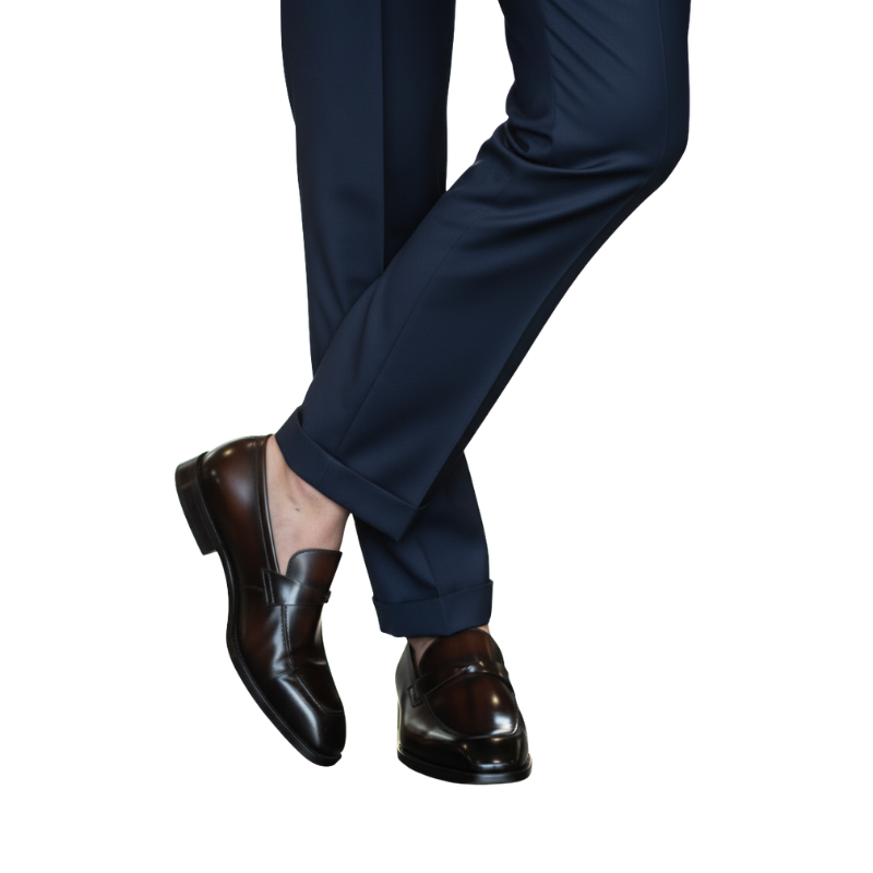 Italian Era Classic Penny Loafers Masterpiece