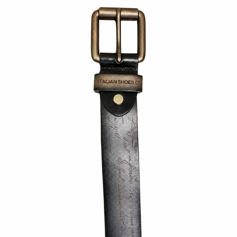 Italian Legacy Embodied Leather Craft Belt