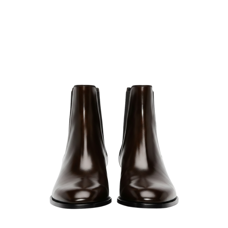 Italian Noir Chelsea Boots