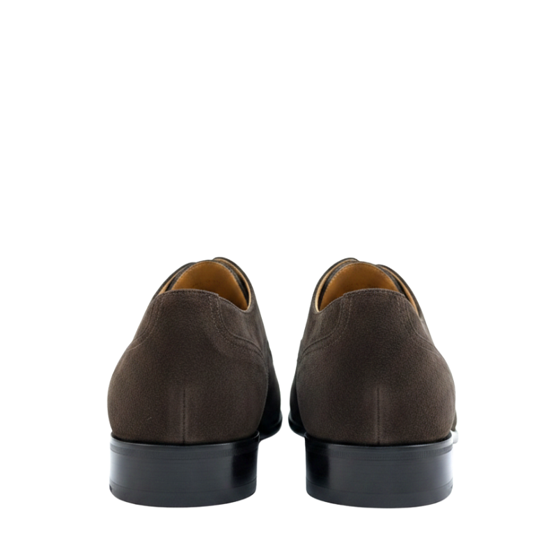 Italian Suede Luxe Closed Lace Oxfords Shoes