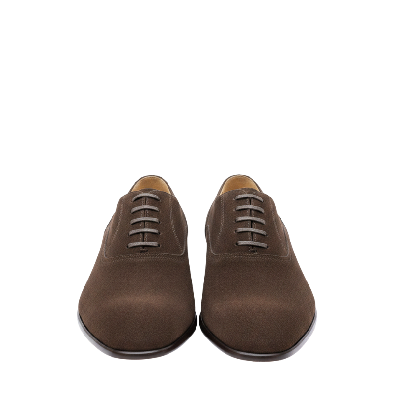 Italian Suede Luxe Closed Lace Oxfords Shoes