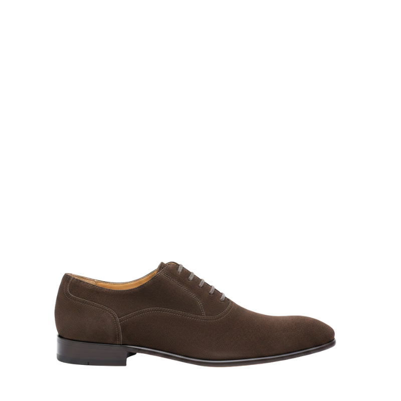 Italian Suede Luxe Closed Lace Oxfords Shoes