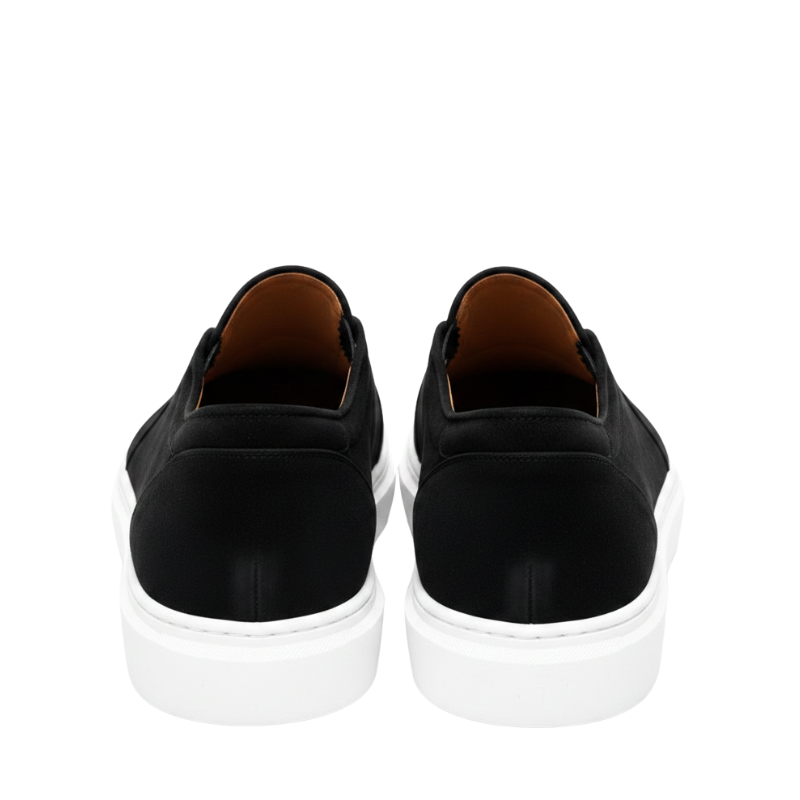 Italian Suede Masterpiece Elastic Stitch Sneakers