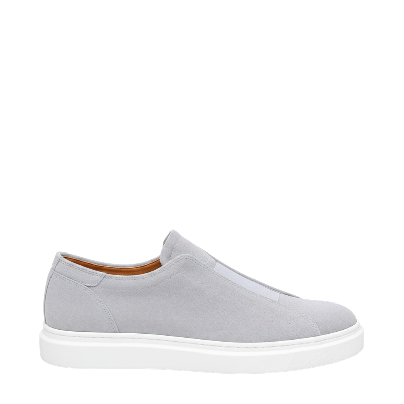 Italian Suede Masterpiece Elastic Stitch Sneakers