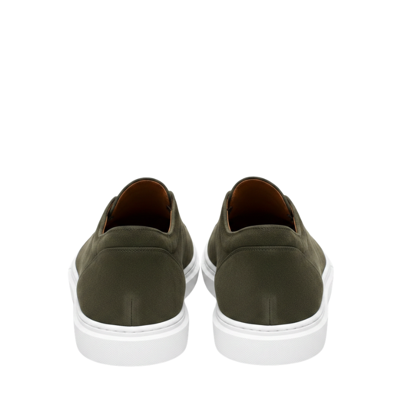 Italian Suede Masterpiece Elastic Stitch Sneakers