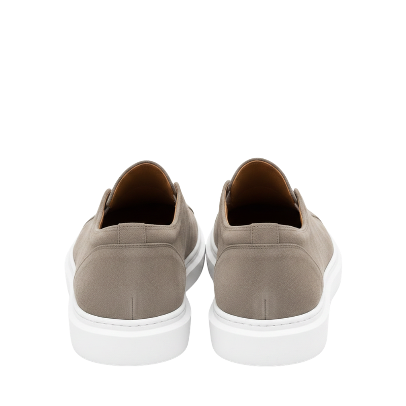 Italian Suede Masterpiece Elastic Stitch Sneakers