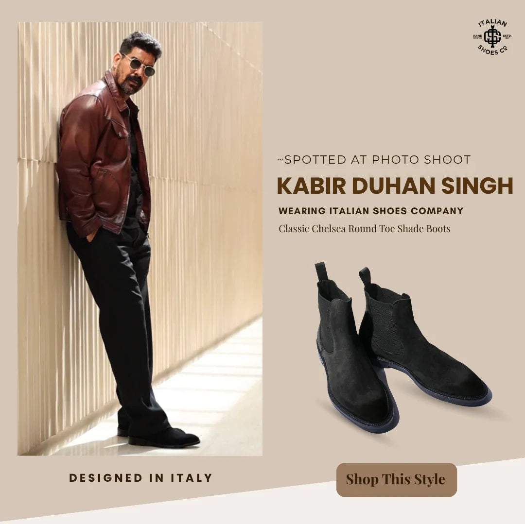 Classic Chelsea Round Toe Shade Boots